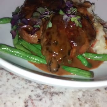 B&B Tavern - The filet mignon (reasonably priced!) with mashed potatoes and green beans. All delicious, although the gravy was overly salty. - New American Near Me - Canton, Georgia B&B Tavern - The filet mignon (reasonably priced!) with mashed potatoes and green beans. All delicious, although the gravy was overly salty. - New American Near Me - Canton, Georgia