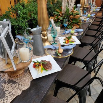 Marvin Gardens - Example Set up for Private Events - American Near Me - Belmont, California