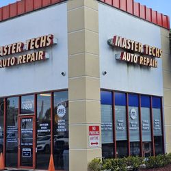 Master Techs Auto Repair - Store front 2024
