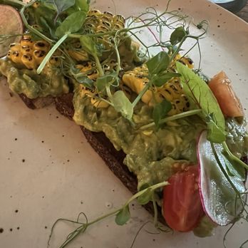 Flora - Avocado toast no egg or cheese (I have allergies) - Breakfast & Brunch Near Me - Miami, Florida