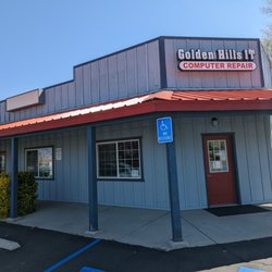 Golden Hills IT - Our Storefront with our new sign