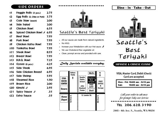Seattle's Best Teriyaki & Pho by null