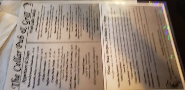 Menu photo 1 The Cellar on Oakwood Oak Creek, WI Menu photo 1 The Cellar on Oakwood Oak Creek, WI