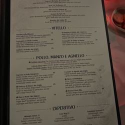Landini Brothers - L'APERITIVO under same section as being complimentary