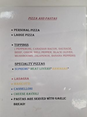 Menu photo 1 Pam's Kitchen Friona, TX