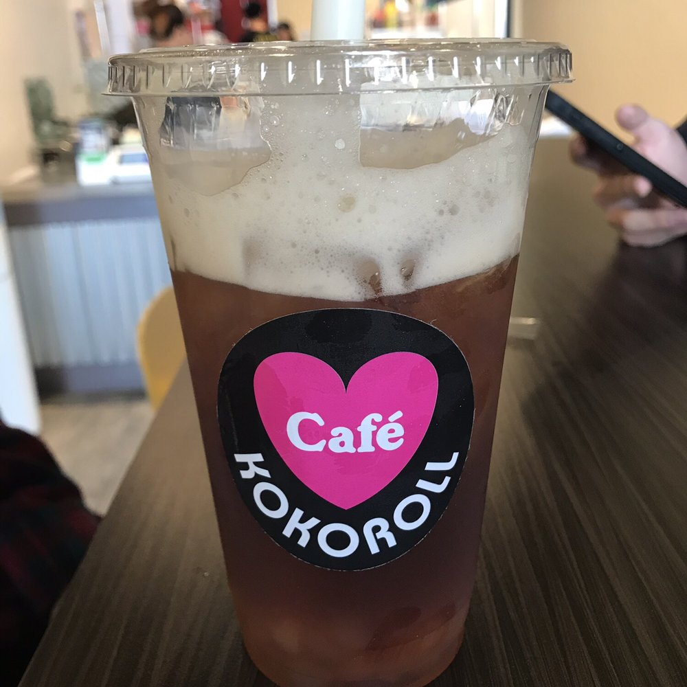 Kokoroll Cafe - Lychee Black Tea with Magic White Boba - Poke Near Me - Burbank, California Kokoroll Cafe - Lychee Black Tea with Magic White Boba - Poke Near Me - Burbank, California