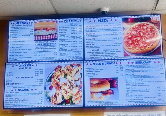 Menu photo 1 Joe's Famous Steak & Cheese Boston, MA Menu photo 1 Joe's Famous Steak & Cheese Boston, MA