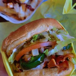 Fat Boy - Angry Burger and Bacon Mozzarella Fries