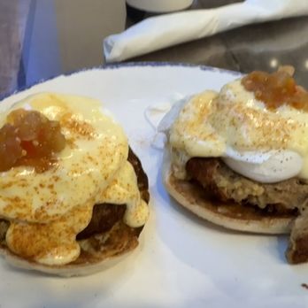 Luzianne Cafe - Boudin Benedict - Breakfast & Brunch Near Me - New Orleans, Louisiana Luzianne Cafe - Boudin Benedict - Breakfast & Brunch Near Me - New Orleans, Louisiana