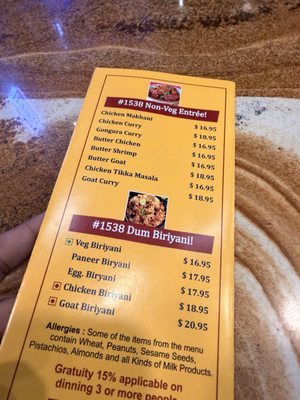 Menu photo 2 Fifteen38 Woodbridge Township, NJ