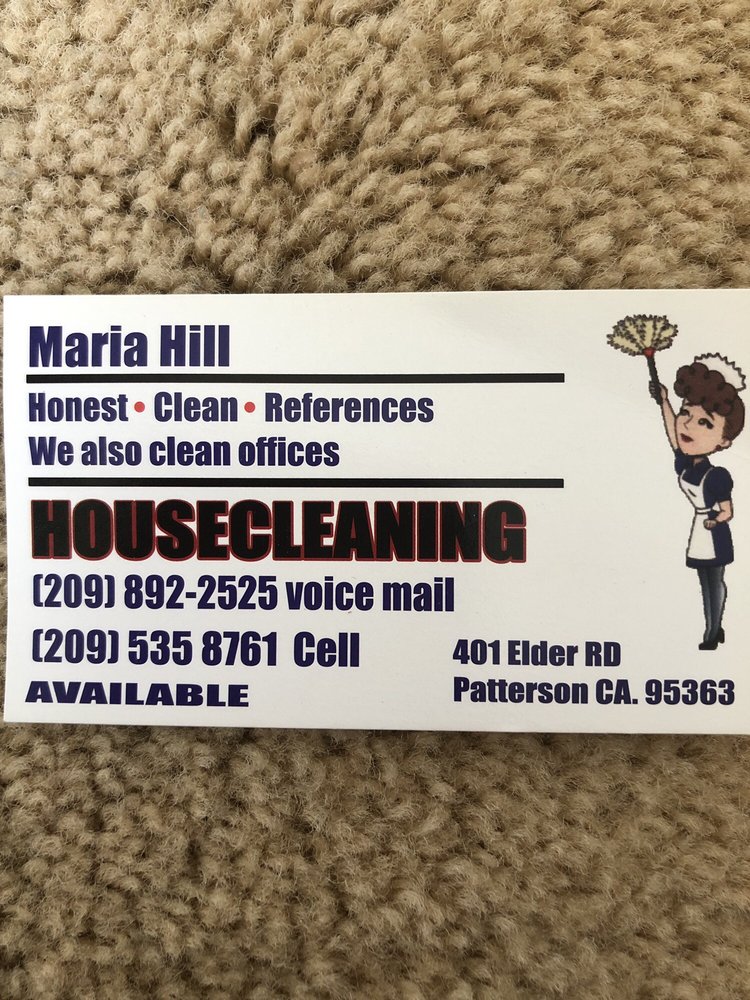 MARIA HILL HOUSE CLEANING Patterson, CA Yelp