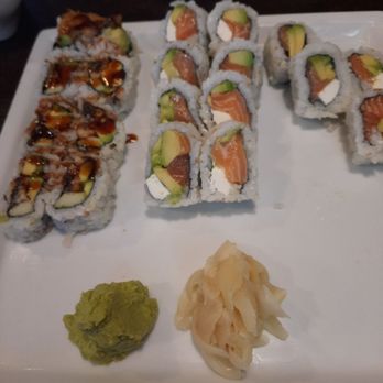 Sushi Teri - Eel roll and philly rolls - Japanese Near Me - Goleta, California Sushi Teri - Eel roll and philly rolls - Japanese Near Me - Goleta, California