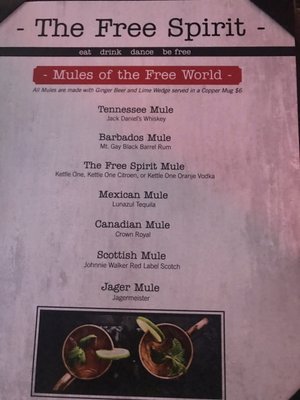 Menu photo 5 The Free Spirit Indianapolis, IN
