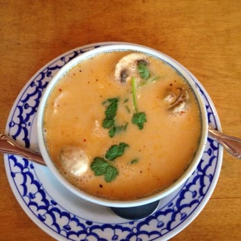 Swing Thai Tennyson - Tom Kha spicy with chicken - Thai Near Me - Denver, Colorado Swing Thai Tennyson - Tom Kha spicy with chicken - Thai Near Me - Denver, Colorado