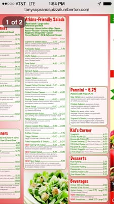 Tony Soprano's Pizza