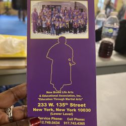 New Breed Life Arts & Educational Assoc & Global Martial Art - Pamphlet