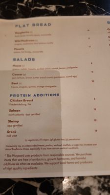Menu photo 7 The Wayward Philadelphia, PA Menu photo 7 The Wayward Philadelphia, PA