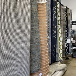 Fabric Gallery - Area rugs in stock