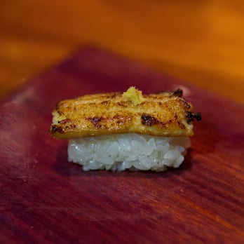 Uchi Austin - Anago (Sea Eel with Orange and Ginger) - Sushi Bars Near Me - Austin, Texas