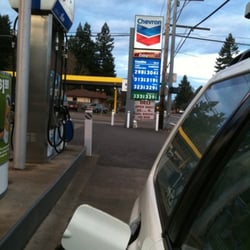 Chevron - Chevron from the car...
