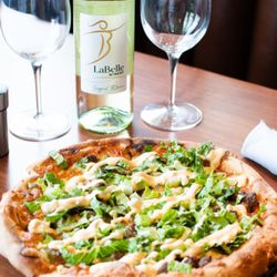 Americus at LaBelle Winery - Big mac pizza at americus. restaurant labelle winery