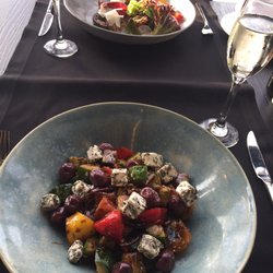 Industrial Resto & Bar - Salads + Champagne
