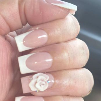 Milano Nail Spa The Heights - Mom set done by Tim - Nail Salons Near Me - Houston, Texas Milano Nail Spa The Heights - Mom set done by Tim - Nail Salons Near Me - Houston, Texas