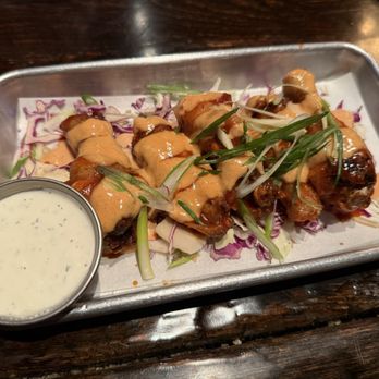 Basin 141 - not the buffalo wings we ordered... - Pubs Near Me - Montrose, California
