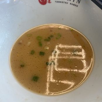 Horin Tonkotsu Ramen  - The broth tasted better after mixing in the chili paste. - Ramen Near Me - Vancouver, British Columbia
