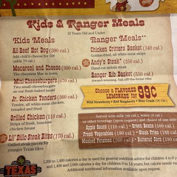Texas Roadhouse - Kids menu - Steakhouses Near Me - Lehi, Utah Texas Roadhouse - Kids menu - Steakhouses Near Me - Lehi, Utah