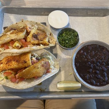 Pacific Catch - fish Taco Platter (2) - Seafood Near Me - Santa Monica, California Pacific Catch - fish Taco Platter (2) - Seafood Near Me - Santa Monica, California