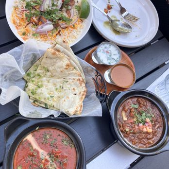 Paradise Street Eats & Biryani - Chicken Gongura Dum Biryani, Gongura Goat Curry, BULLET Naan, pain - Indian Near Me - Dearborn, Michigan