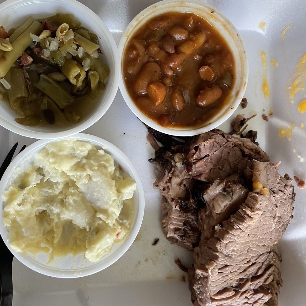 Low carb plate with 3 sides. Basically, no bread or potato.