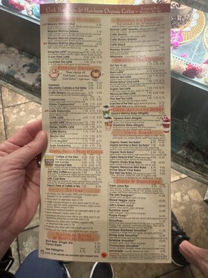 Menu photo 8 Urth Caffe Wynn Las Vegas Las Vegas, NV
