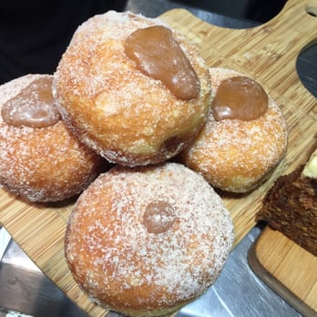 Lime Espresso Sandwich Bar - Salted caramel donuts - Coffee & Tea Near Me - Sydney, NSW