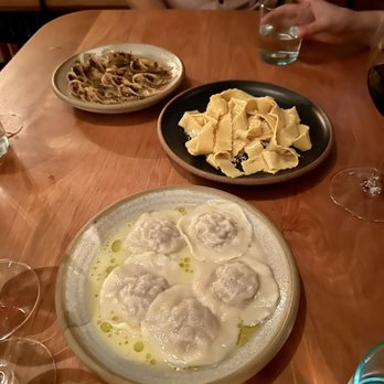 Theodore Rex - Boiled Dumplings, Tagliolini, and Cresc'Tajat - New American Near Me - Houston, Texas Theodore Rex - Boiled Dumplings, Tagliolini, and Cresc'Tajat - New American Near Me - Houston, Texas