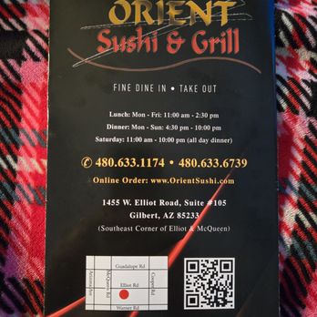 Orient Sushi Grill - Sushi Bars Near Me - Gilbert, Arizona