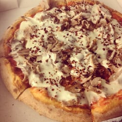 Haso - Nomnomnom Pizza Mafia with Döner meat and sauce
