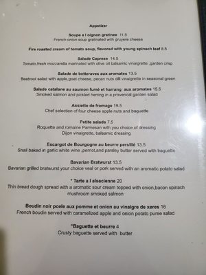 Menu photo 2 Citron European Bistro Tacoma, WA Menu photo 2 Citron European Bistro Tacoma, WA