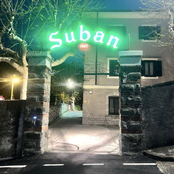 Trattoria Suban - Exterior at night - Italian Near Me - Trieste, TS Trattoria Suban - Exterior at night - Italian Near Me - Trieste, TS