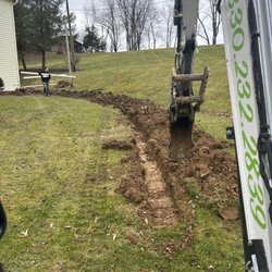Hiller Excavating - French drain Friday!!!