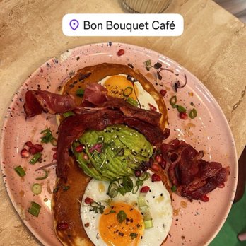 Bon Bouquet Café - Breakfast pancakes - Breakfast & Brunch Near Me - Paris, 01 Bon Bouquet Café - Breakfast pancakes - Breakfast & Brunch Near Me - Paris, 01