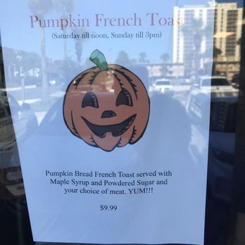 Grom - Pumpkin French toast! - Sandwiches Near Me - Jacksonville Beach, Florida