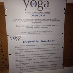 The Yoga Room - Open day on the 24th January