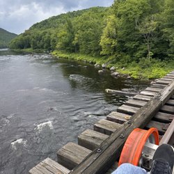 Revolution Rail - Trestle bridge crossing the Hudson River.