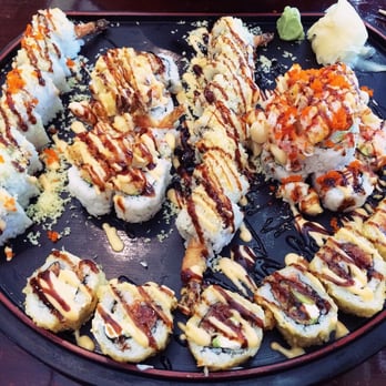 yuka - Georgia Crunch, TNT, Shrimp Crunch, Volcano, and Rolls Royce. - Sushi Bars Near Me - Suwanee, Georgia yuka - Georgia Crunch, TNT, Shrimp Crunch, Volcano, and Rolls Royce. - Sushi Bars Near Me - Suwanee, Georgia