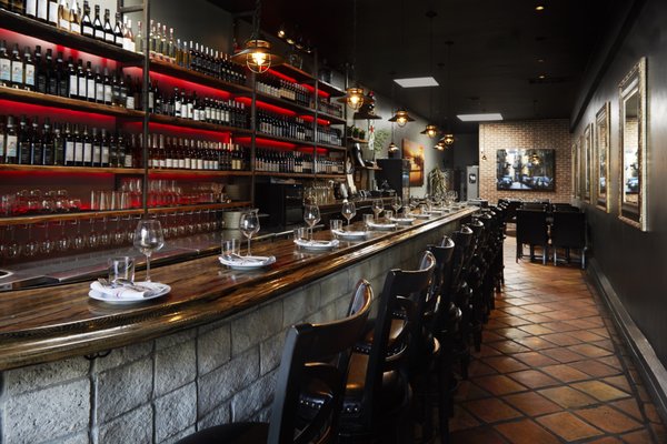 Photo of Pura Vita - West Hollywood, CA, US. Bar and Dining Room