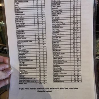 Barcelona Bar - Menu (April 2019) - Dive Bars Near Me - New York, New York