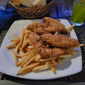 Indigo 4 - Kids chicken tenders and fries - Caribbean Near Me - St. Thomas, Virgin Islands