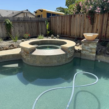 Nate's Pool Tile Cleaning - After - Pool Cleaners Near Me